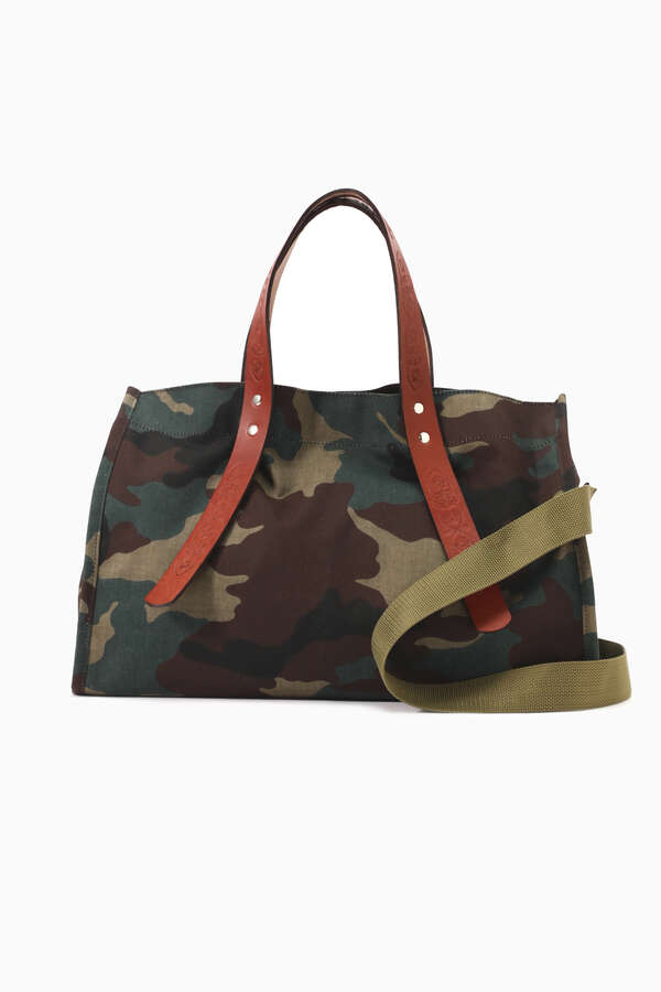 ショルダーストラップ付迷彩柄トートバッグ Rose Bud ローズバッド 公式 通販 Mix Tokyo