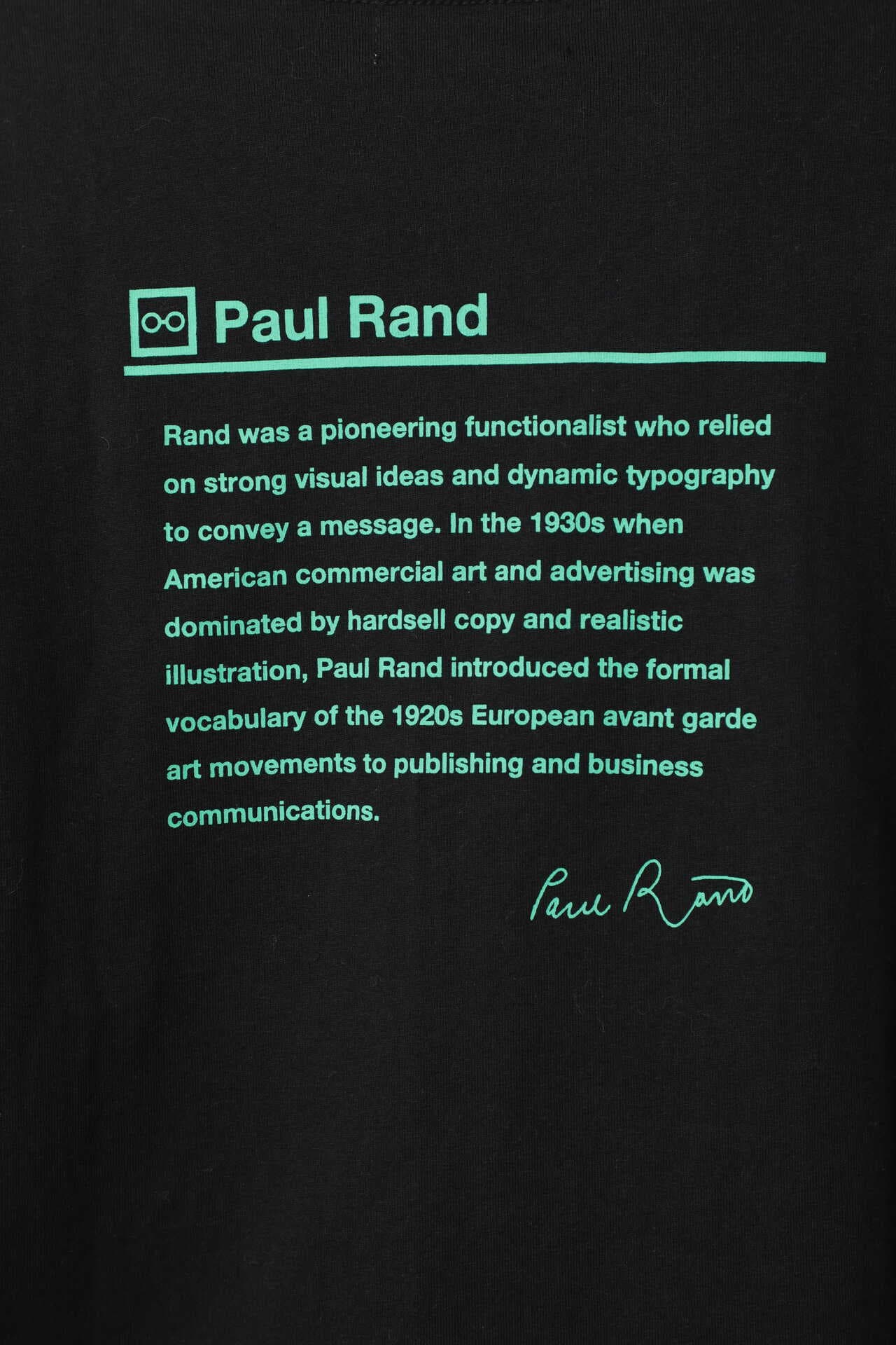 Paul RandグラフィックロングTシャツ