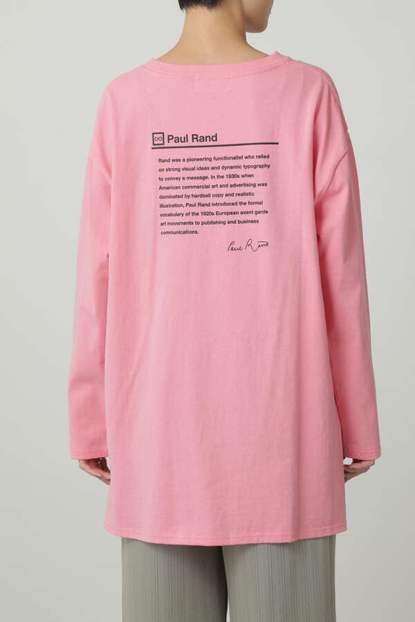 <TV掲載>Paul RandグラフィックロングTシャツ