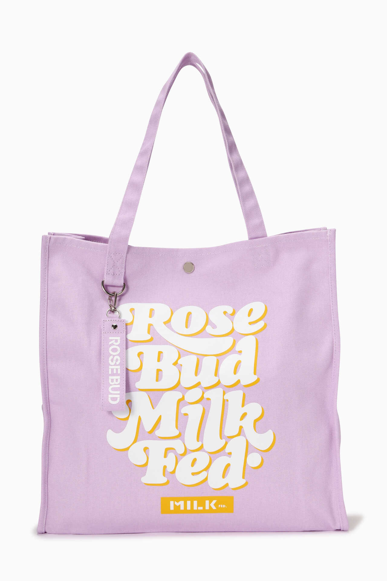 MILKFED.×ROSE BUD】＜MILKFED.×ROSE BUD＞ロゴビッグトート (ブラック・ホワイト・パープル) |  【公式通販】レディースファッションのROSE BUD ONLINE STORE