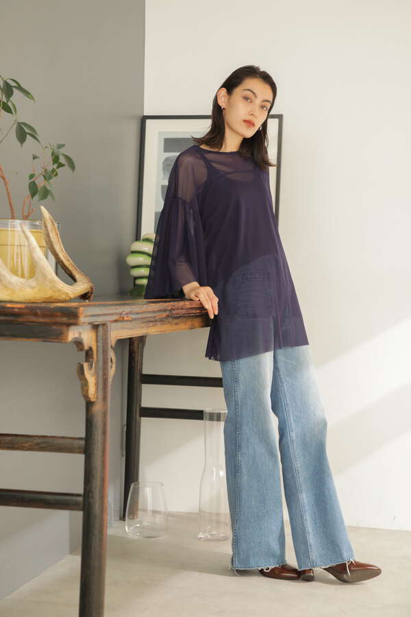 <TV掲載>メッシュカットプルオーバー