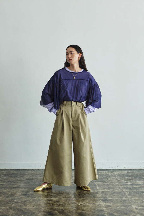 <TV掲載>メッシュカットプルオーバー