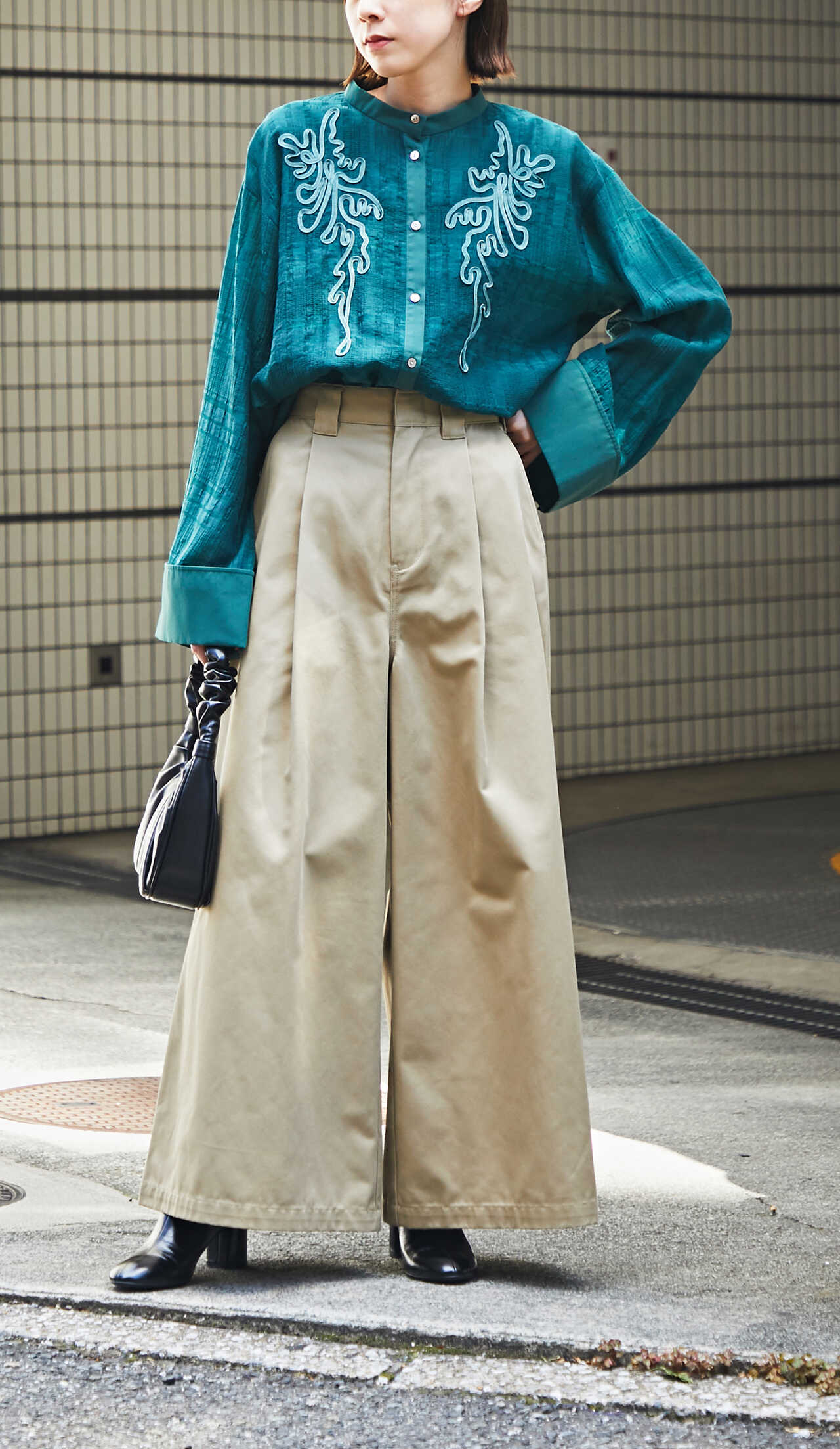 Dickies(R)×ROSE BUD　別注ワイドパンツ