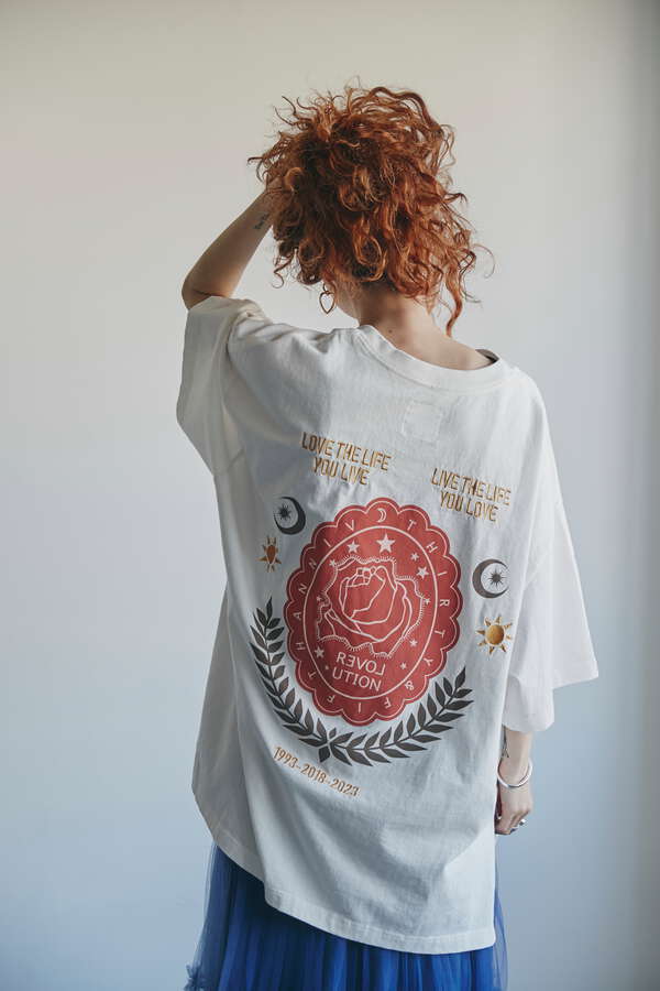 REVOLUTION プリント＆刺繍 Tシャツ（6003213002） | ROSE BUD ...