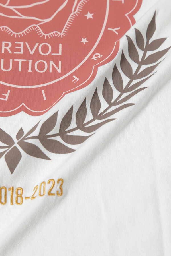 REVOLUTION プリント＆刺繍 Tシャツ