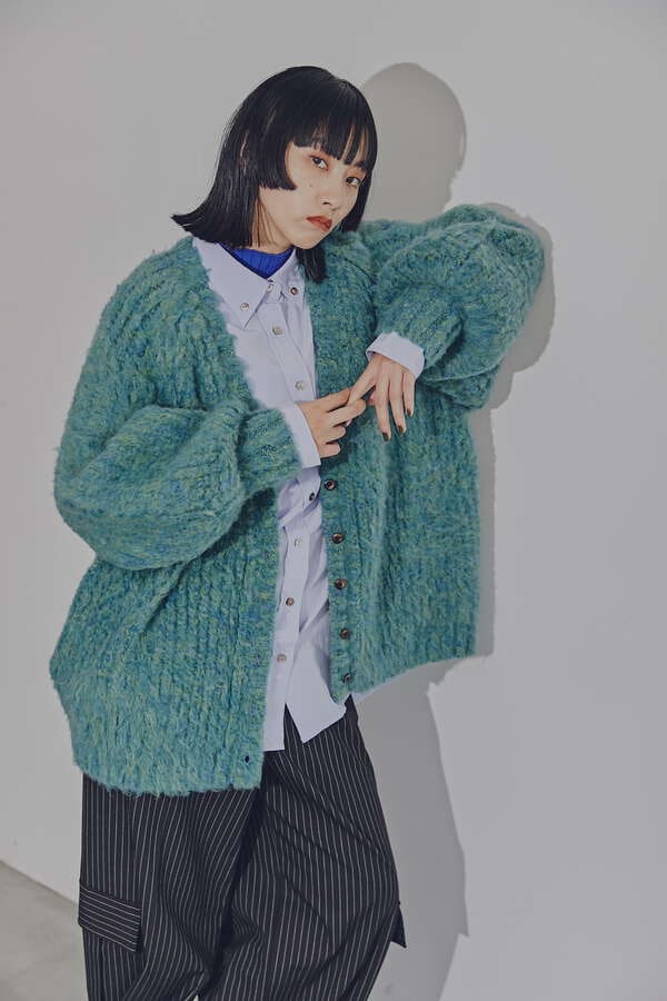 【Vivienne Westwood】ビッグカーディガンファッション