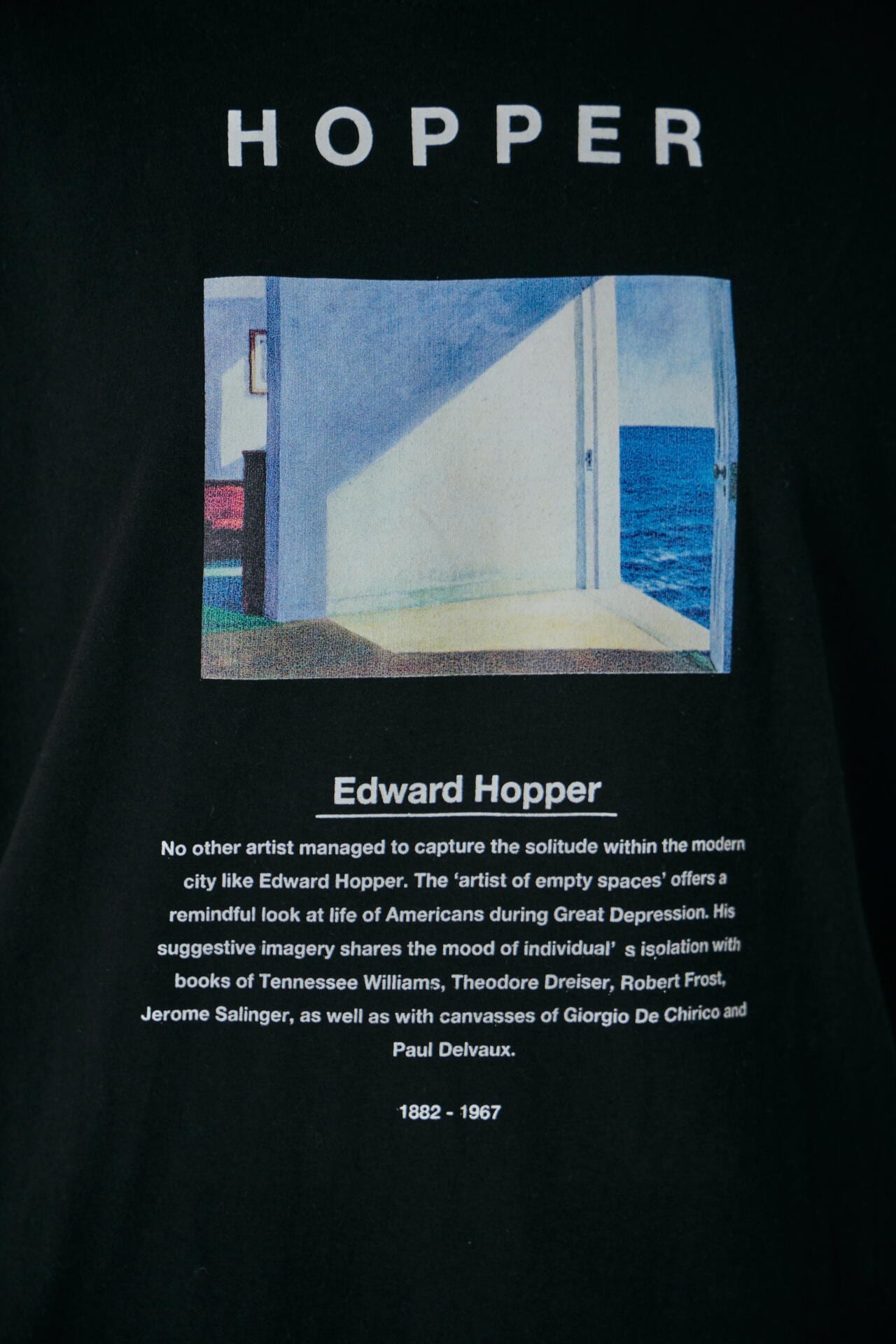 Edward Hopper グラフィックTシャツ