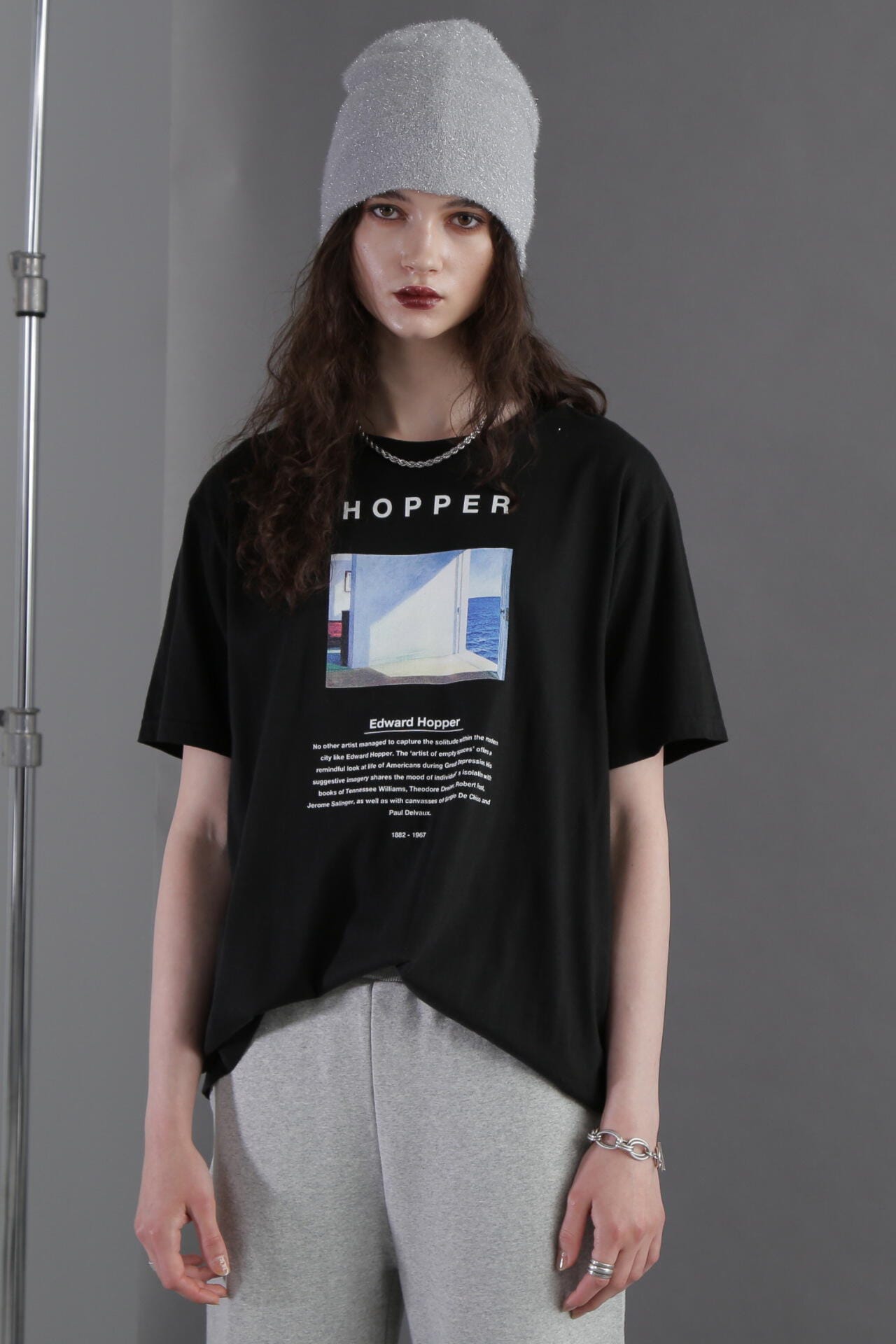 Edward Hopper グラフィックTシャツ