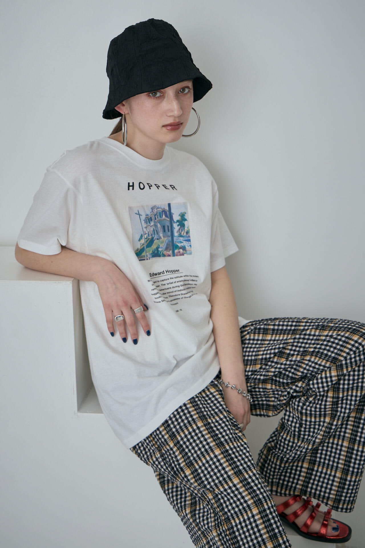 Edward Hopper グラフィックTシャツ