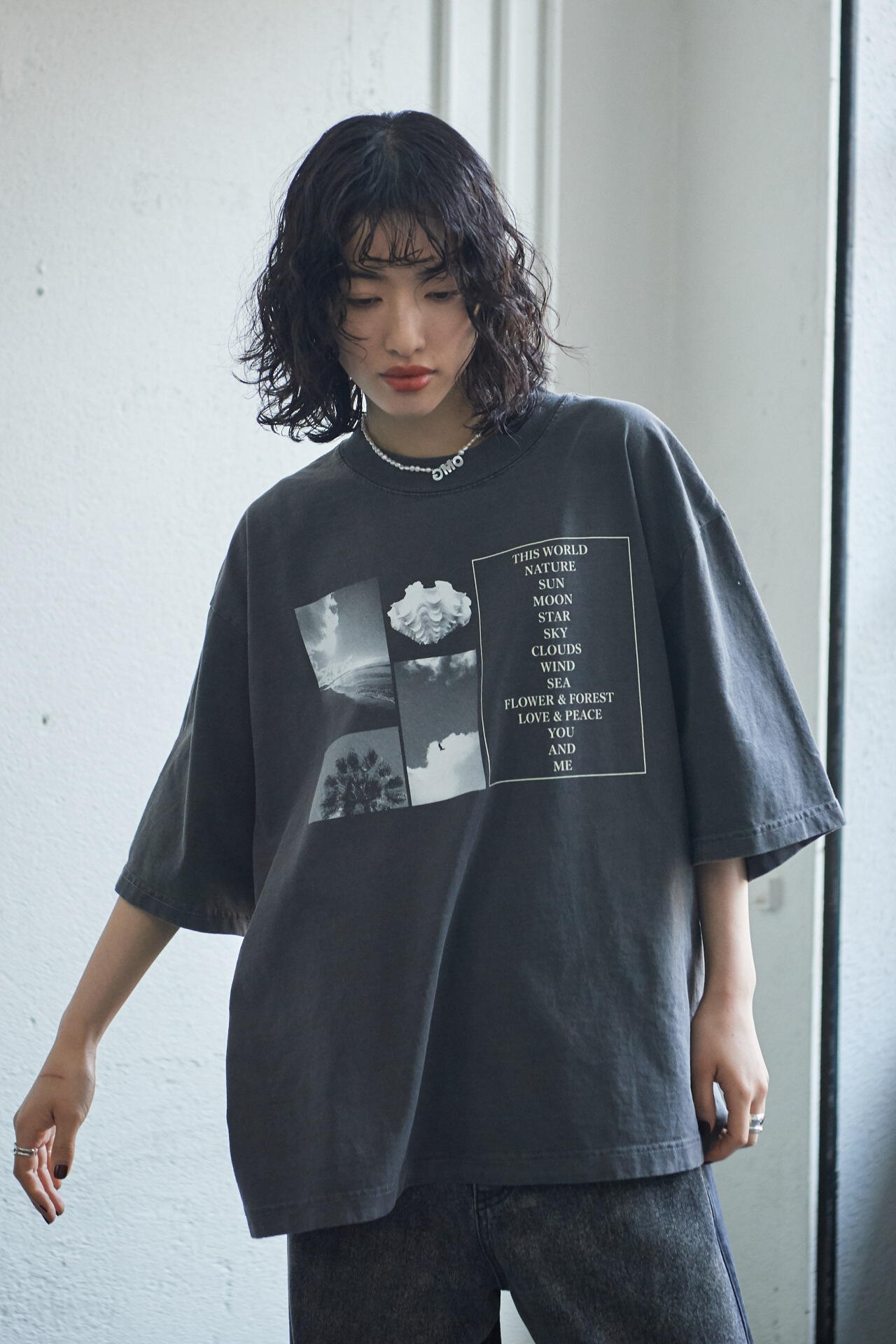 ネイチャーフォト ビッグTシャツ