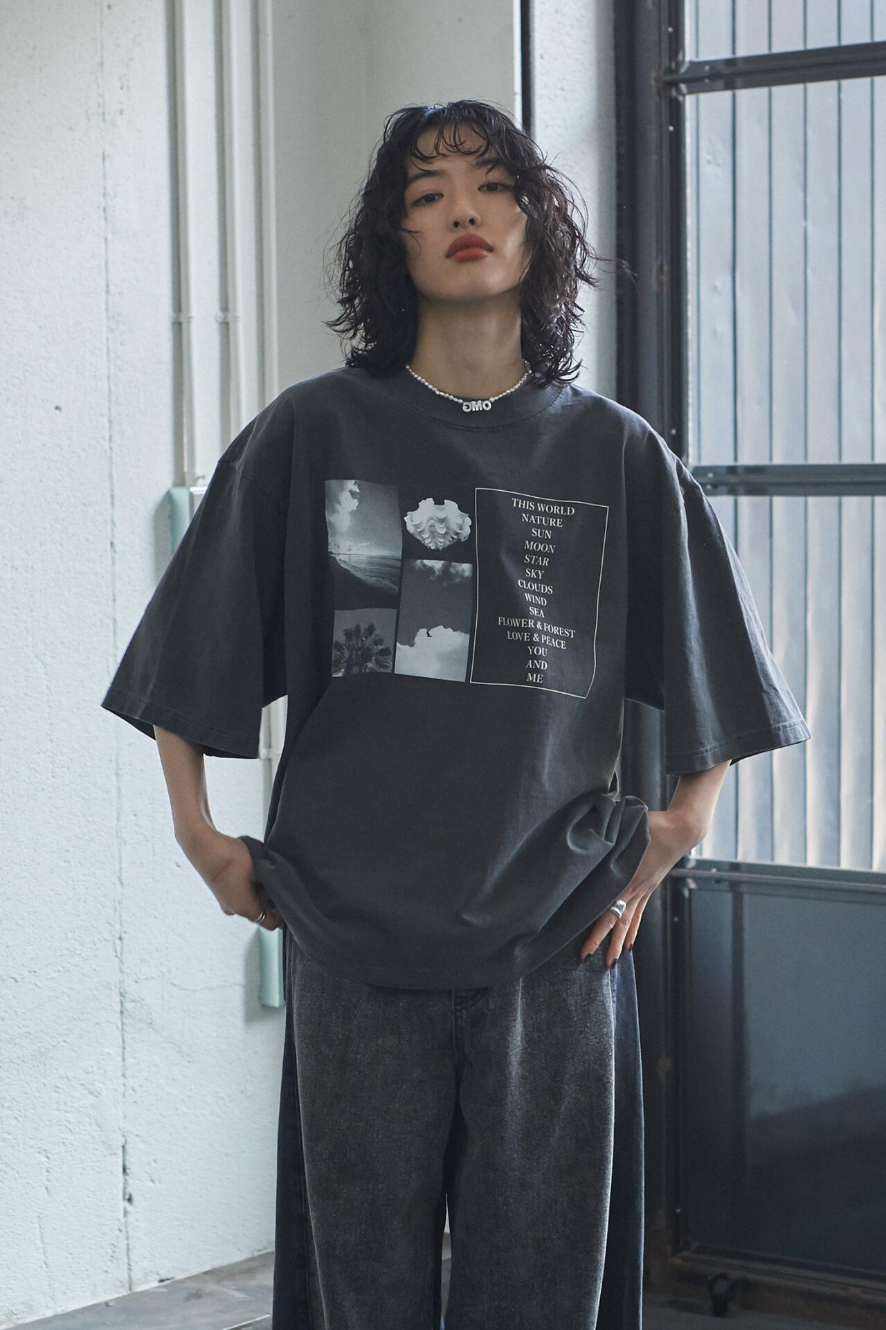 ネイチャーフォト ビッグTシャツ