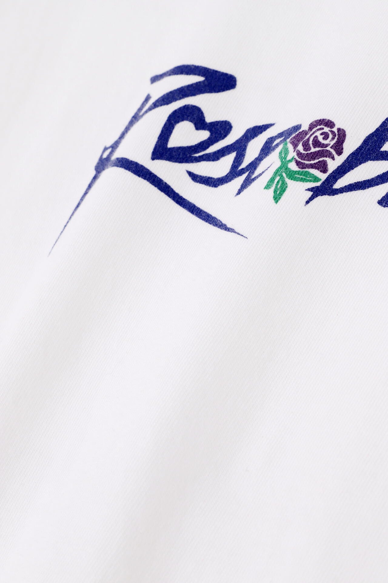 purple ROSE Tシャツ