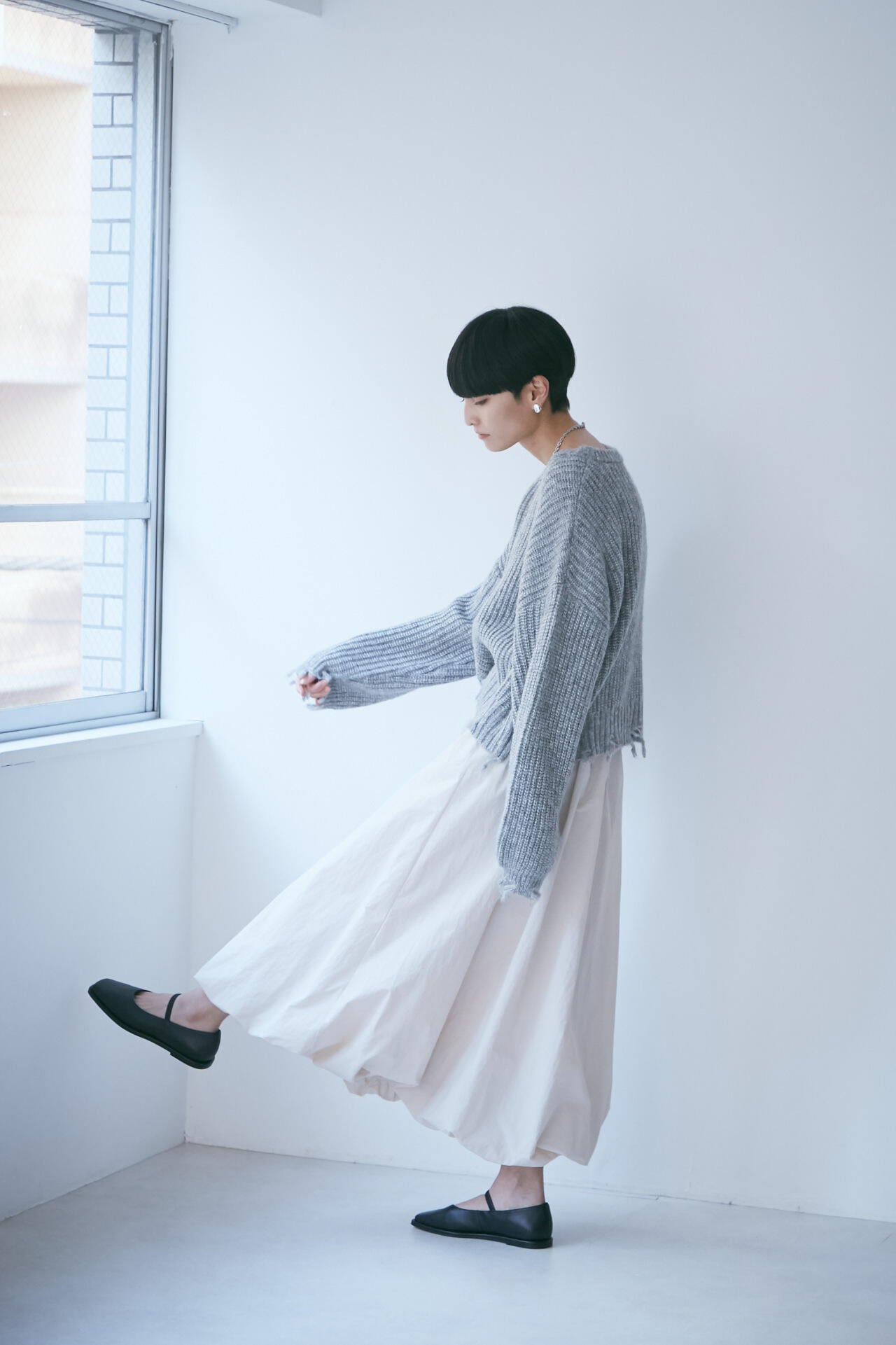 NEW即納【SHE Tokyo】バルーンスカート　34サイズ スカート