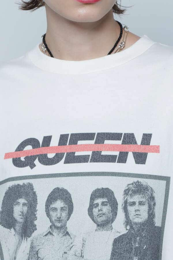 QUEEN フォトプリントロングTシャツ