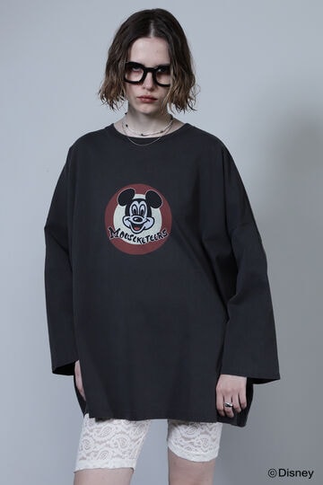 circle MICKEY MOUSE ロングTシャツ