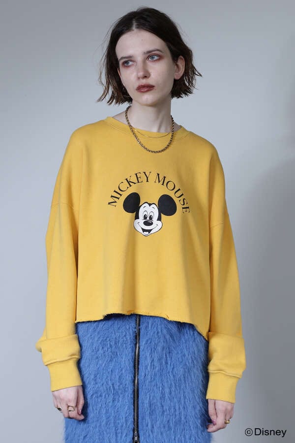 【先行予約 11月上旬-11月中旬入荷予定】MICKEY MOUSE face sweat