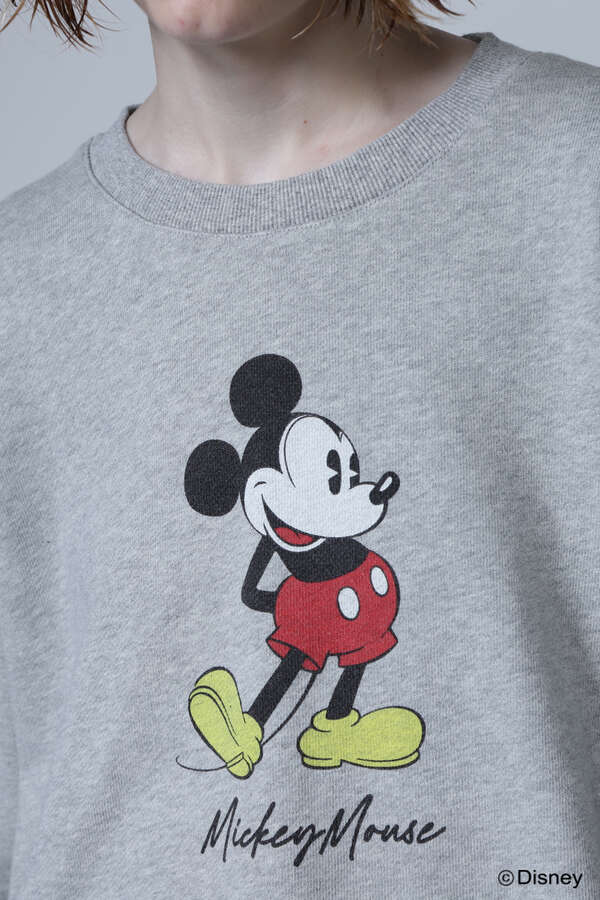 【先行予約 11月上旬-11月中旬入荷予定】standing MICKEY MOUSE  sweat