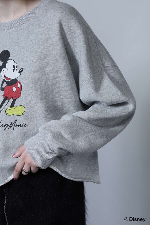 【先行予約 11月上旬-11月中旬入荷予定】standing MICKEY MOUSE  sweat