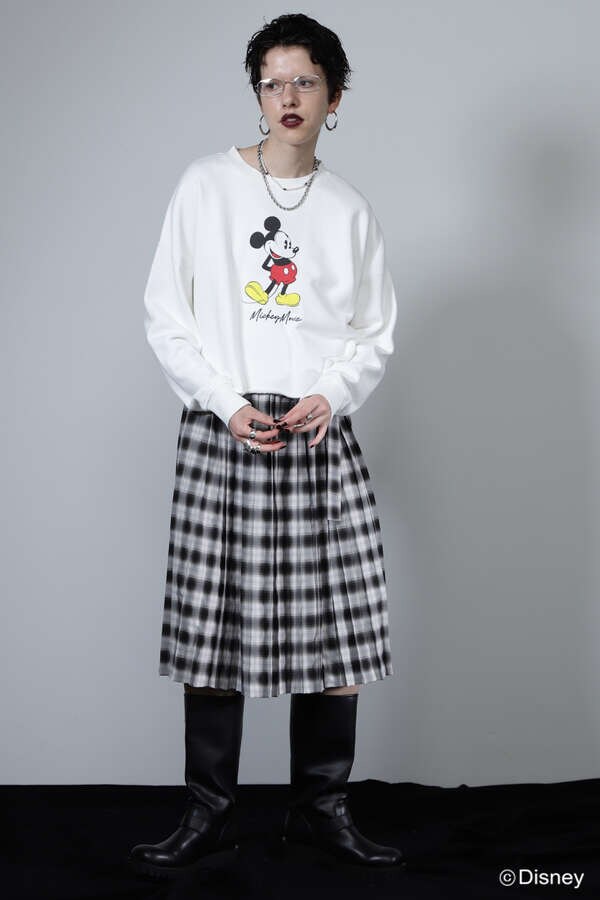 【先行予約 11月上旬-11月中旬入荷予定】standing MICKEY MOUSE  sweat