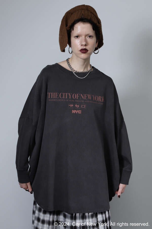 NYCビッグロングTシャツ