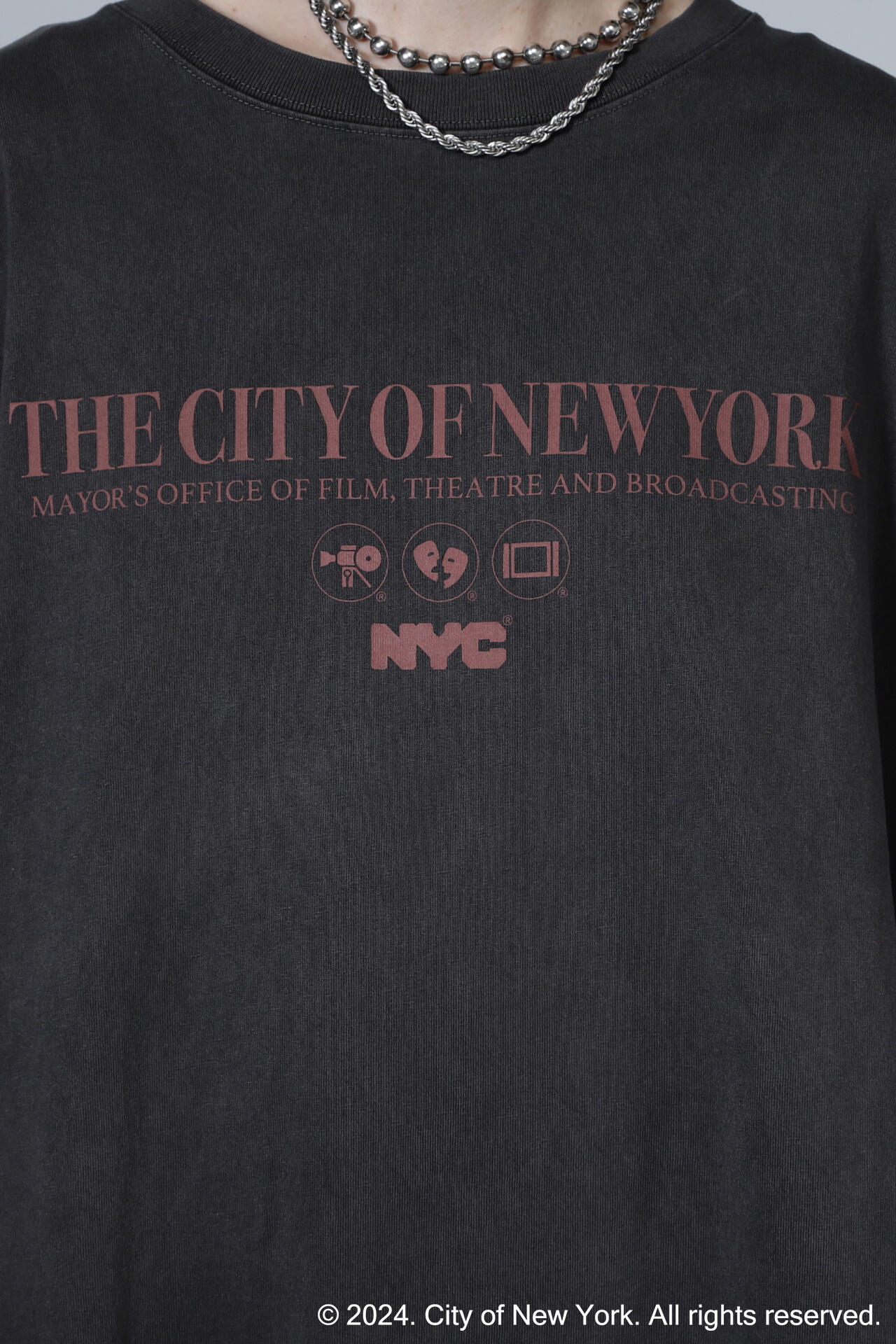 【先行予約 10月下旬-11月上旬入荷予定】NYCビッグロングTシャツ