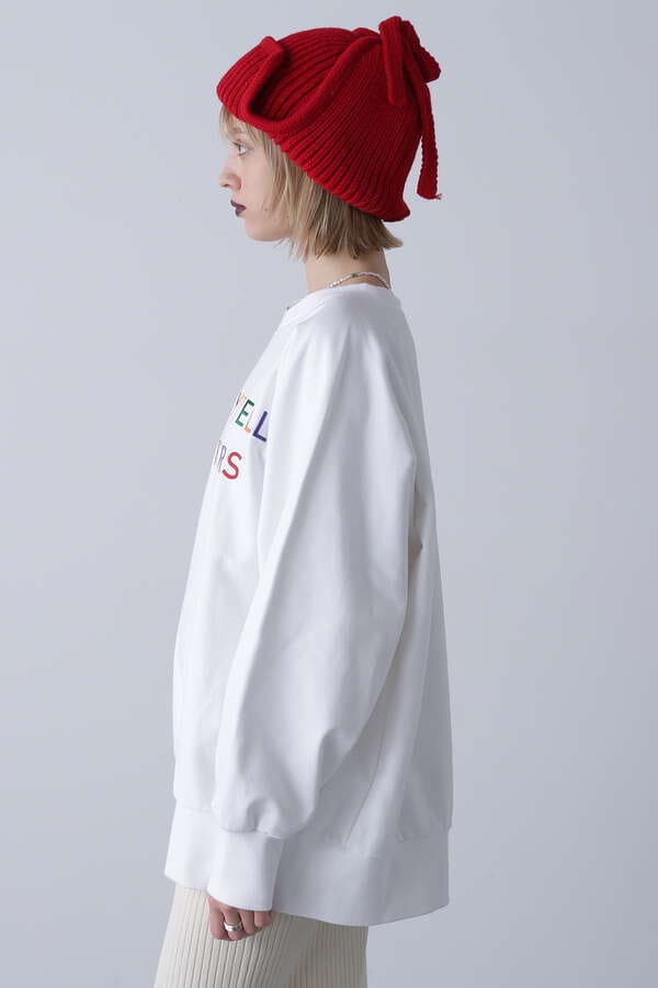 EMBROIDERY CREW NECK SWEAT