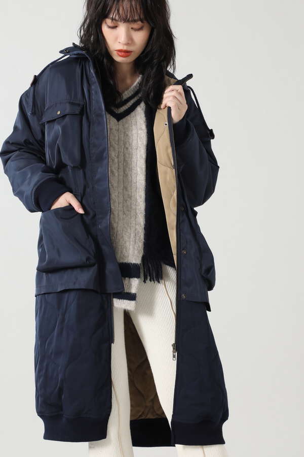 Affectism ロングコート ネイビー カーキ 公式通販 レディースファッションのrose Bud Online Store