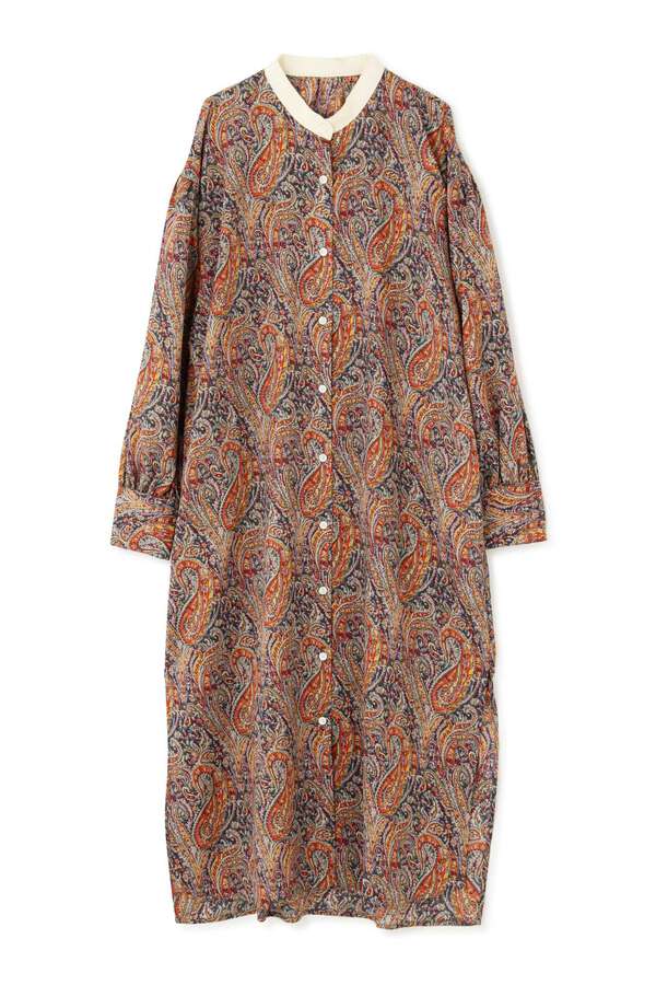 P P ペイズリー柄ワンピース ブラック ネイビー 公式通販 レディースファッションのrose Bud Online Store