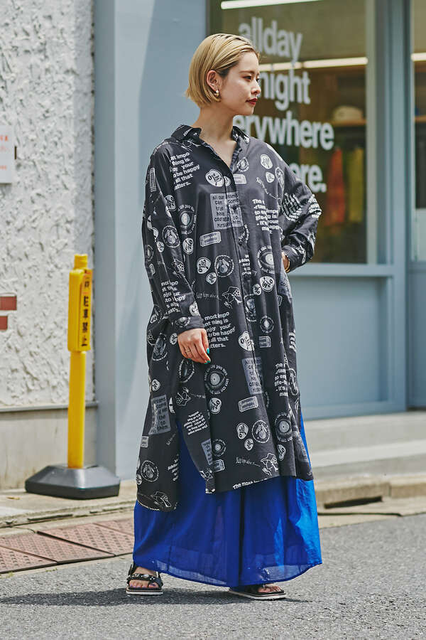 Web限定 Hlaada シャツワンピース 海外正規品