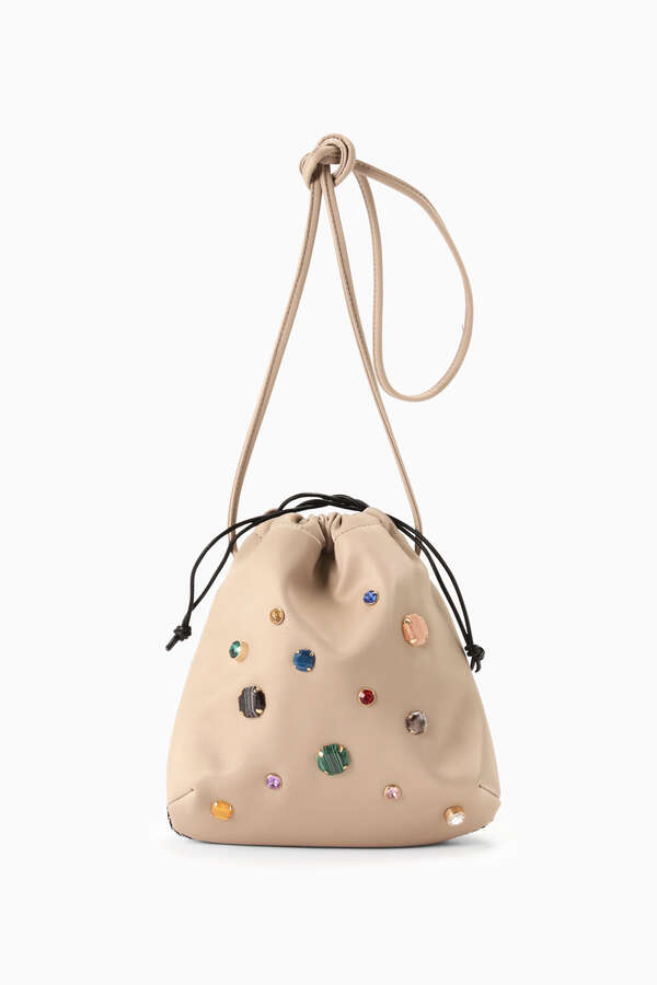 カラフルビジュー巾着ショルダーバッグ Rose Bud ローズバッド 公式 通販 Mix Tokyo