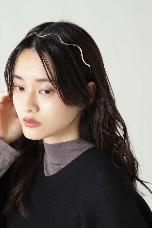 Rose Bud ウェーブカチューシャ シルバー ゴールド 公式通販 レディースファッションのrose Bud Online Store