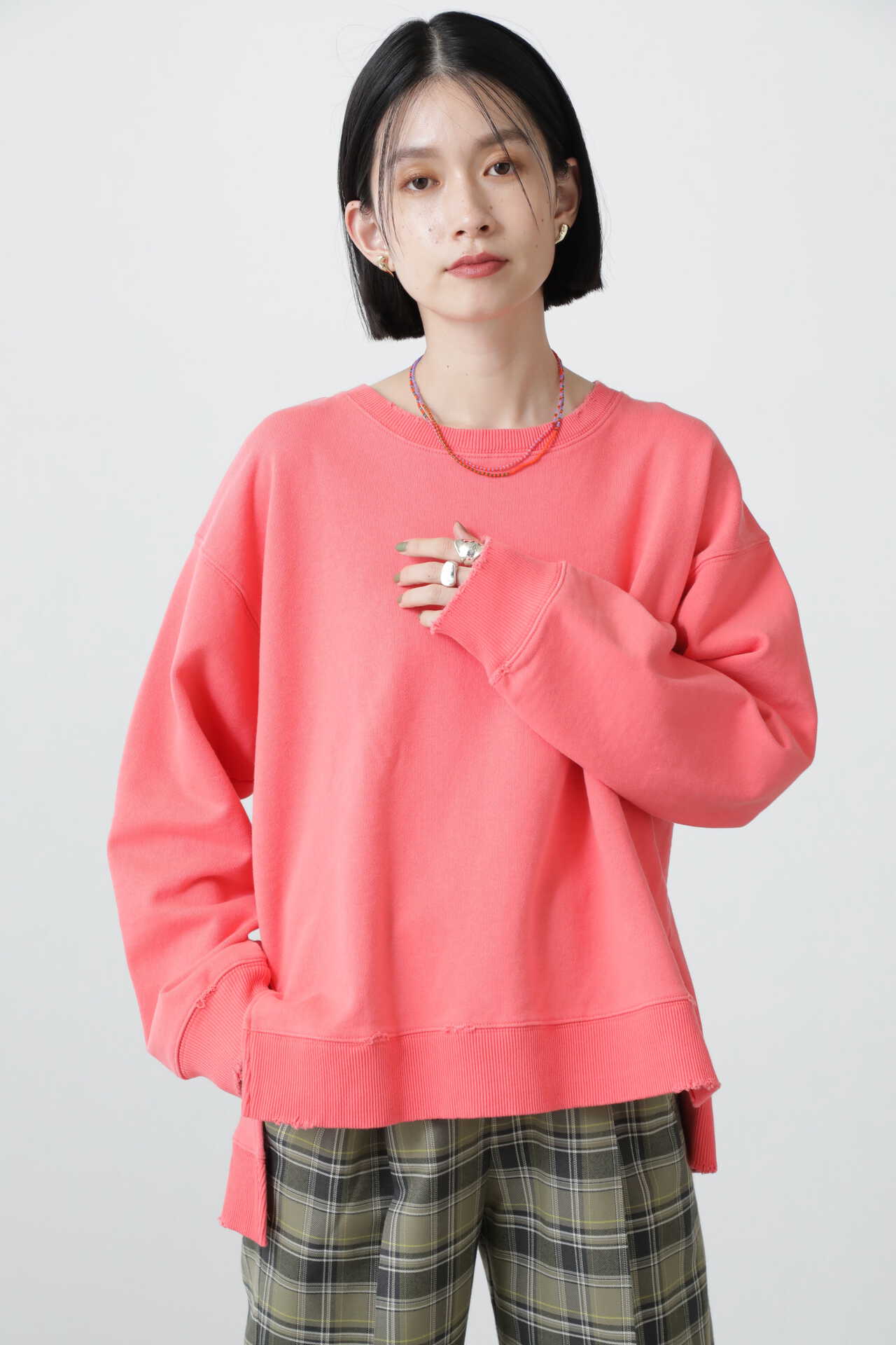 新品 未使用 スウェット ROSE BUD ローズバッド（フリンジ リメイク 