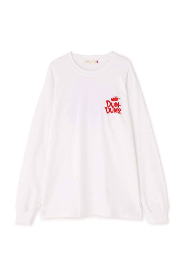 ロゴプリントロングスリーブTシャツ