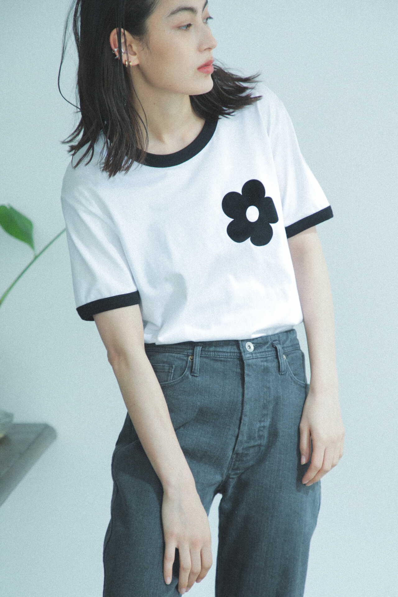 GOOD MORNING KEITH】リンガーTシャツ (ホワイト) | 【公式通販】レディースファッションのROSE BUD ONLINE STORE