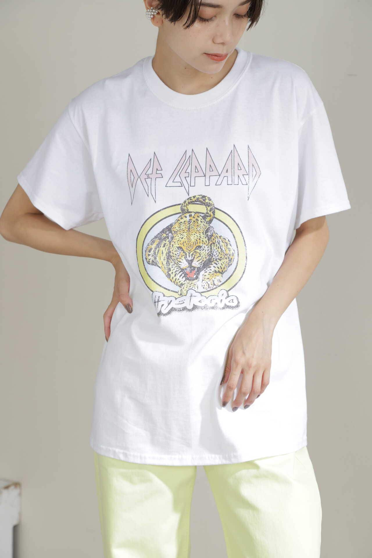 DEF LEPPARDプリントTシャツ