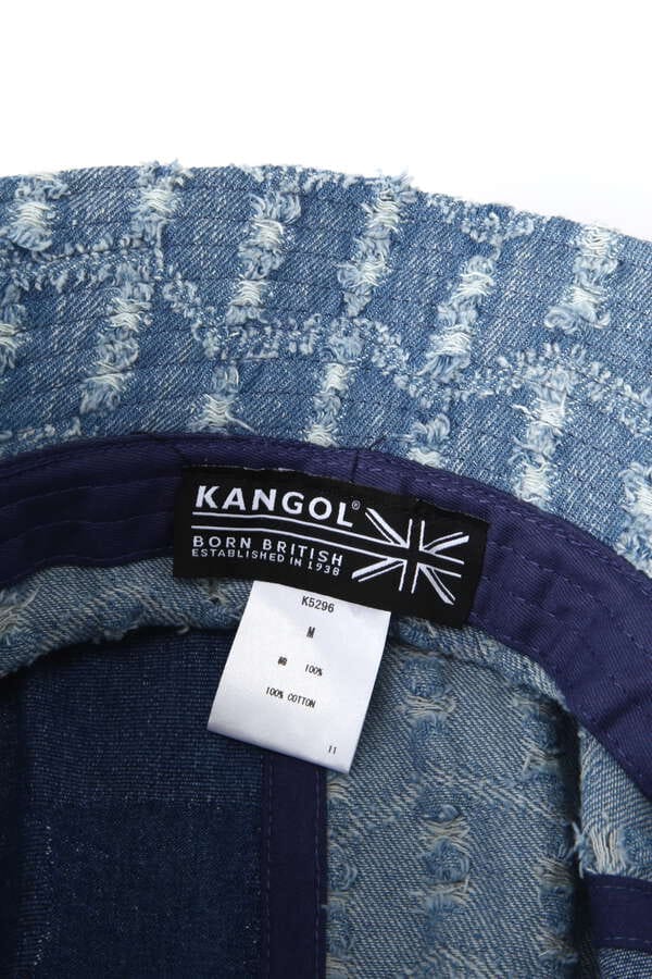 【KANGOL】ダメージ加工デニムバケットハット (ブルー) | 【公式通販】レディースファッションのROSE BUD ONLINE STORE