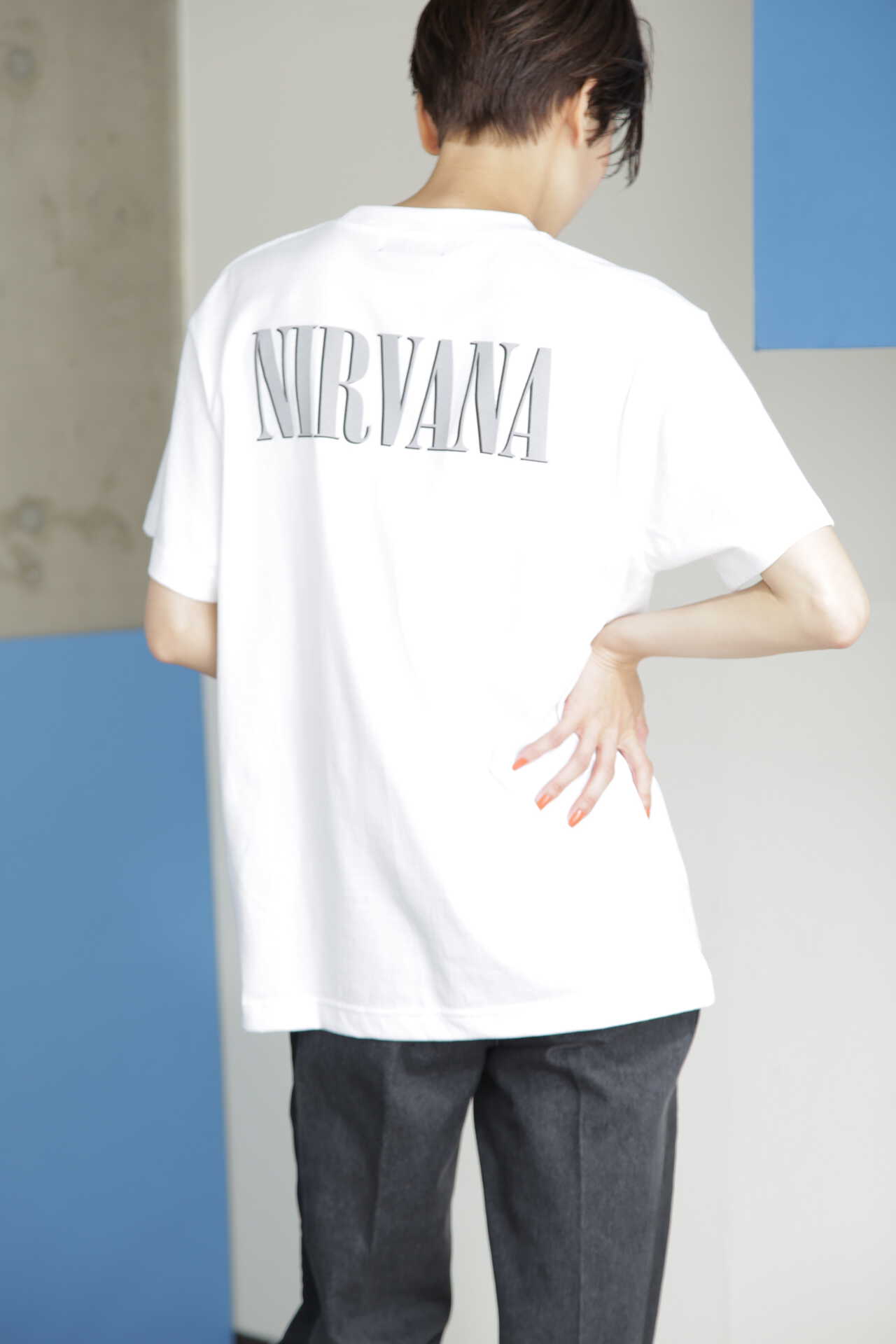 NIRVANAプリントTシャツ