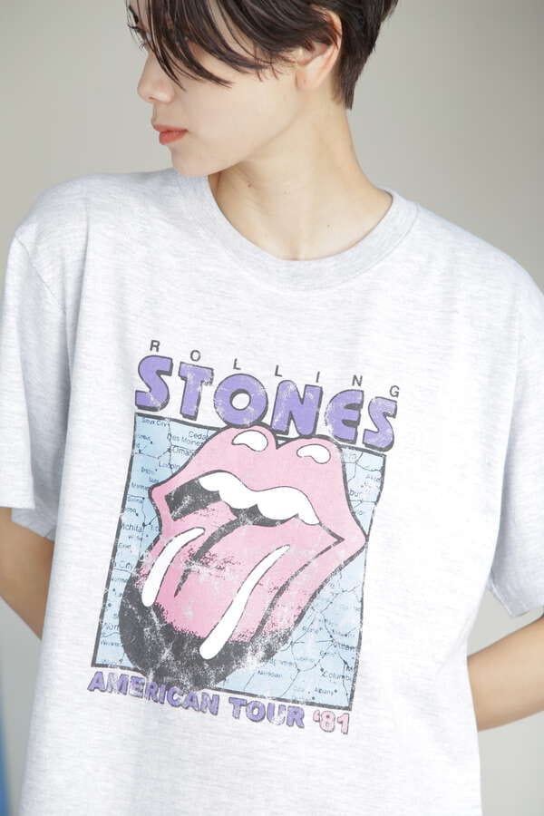 THE ROLLING STONESプリントTシャツ