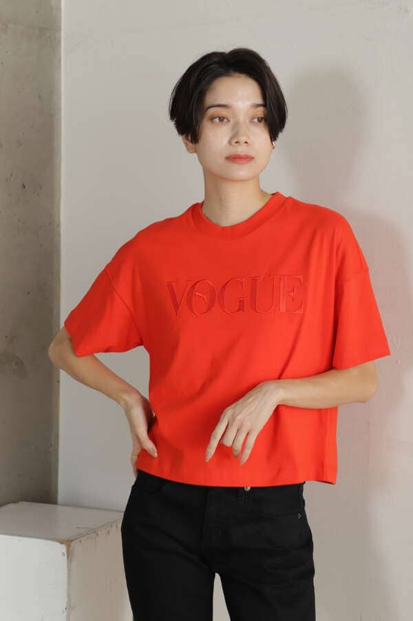 PUMA×VOGUEクロップドTシャツ