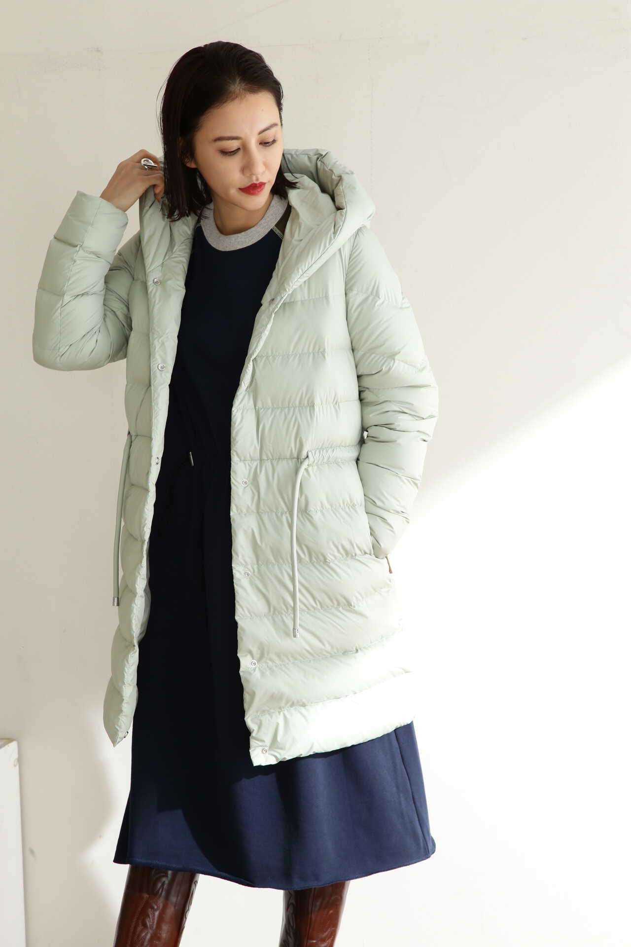 WOOLRICH)ライトダウンコート-