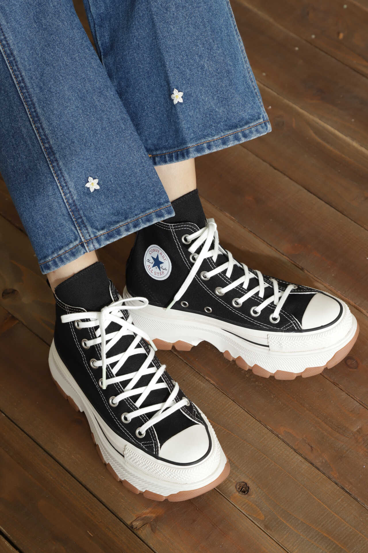 CONVERSE】オールスター 100 トレックウエーブ HI スニーカー