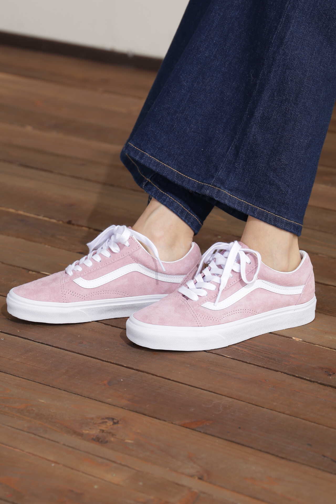 vans バンズ オールド スクール ピンク靴/シューズ - スニーカー