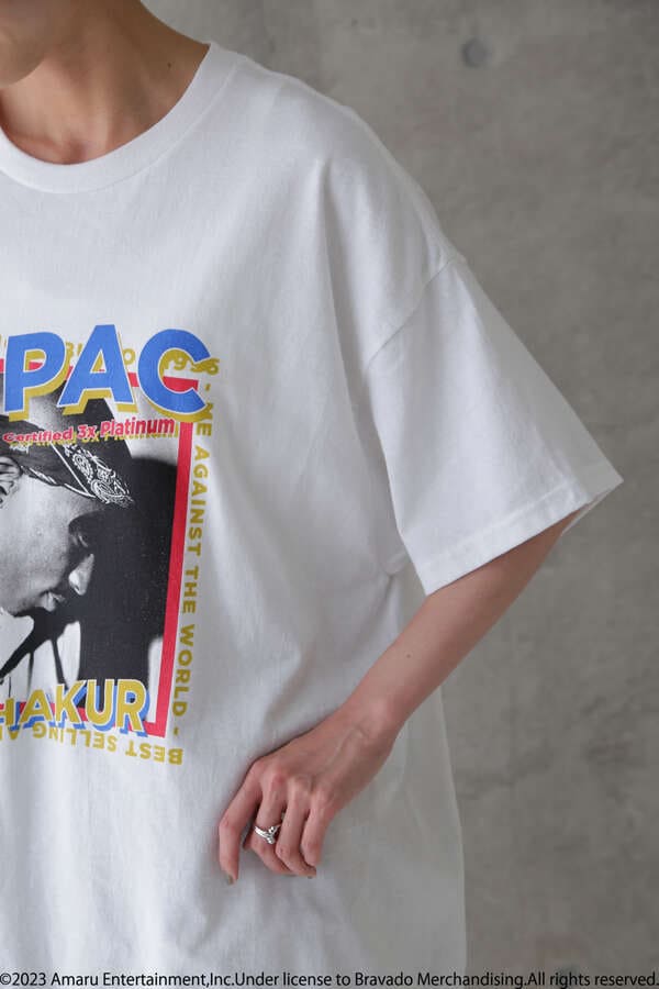 2PAC TIHREE GIRLS STUDIO オンワード樫山 Tシャツ東海岸 - Tシャツ