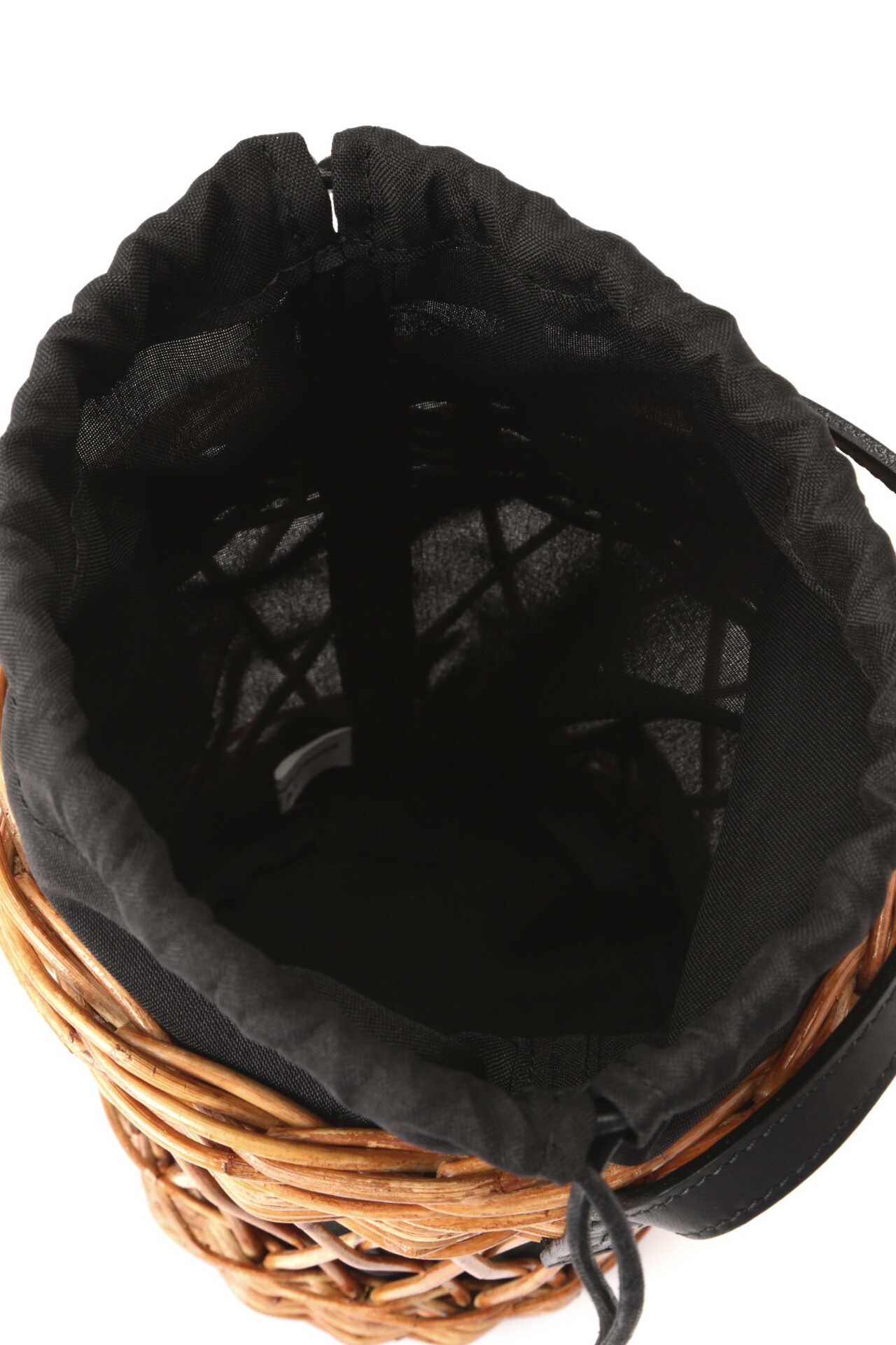 BAGMATI】巾着付きアラログバスケットバッグ (ブラック) | 【公式通販