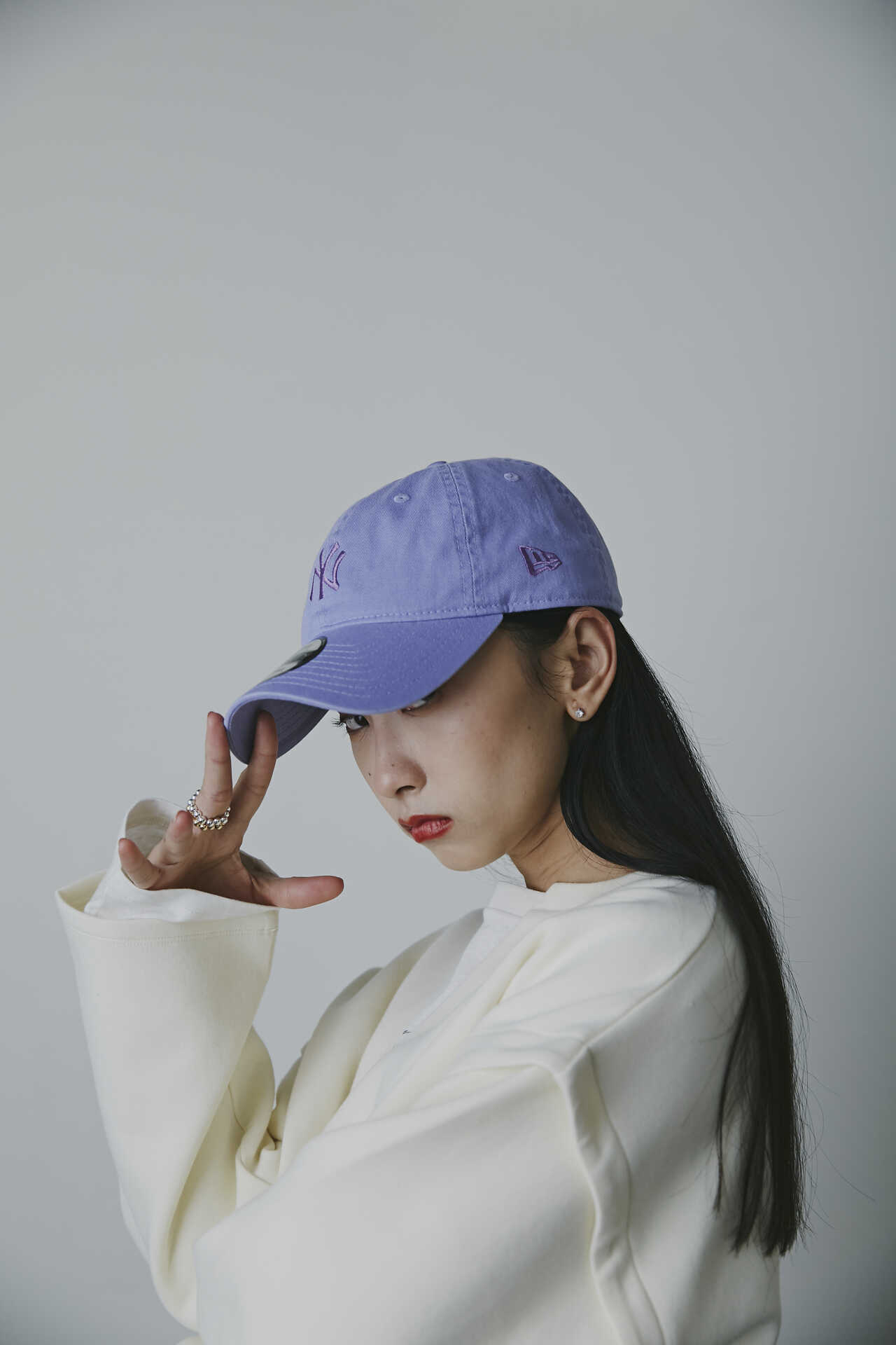 NEW ERA】<ROSE BUD別注カラー><雑誌掲載>ベースボールキャップ