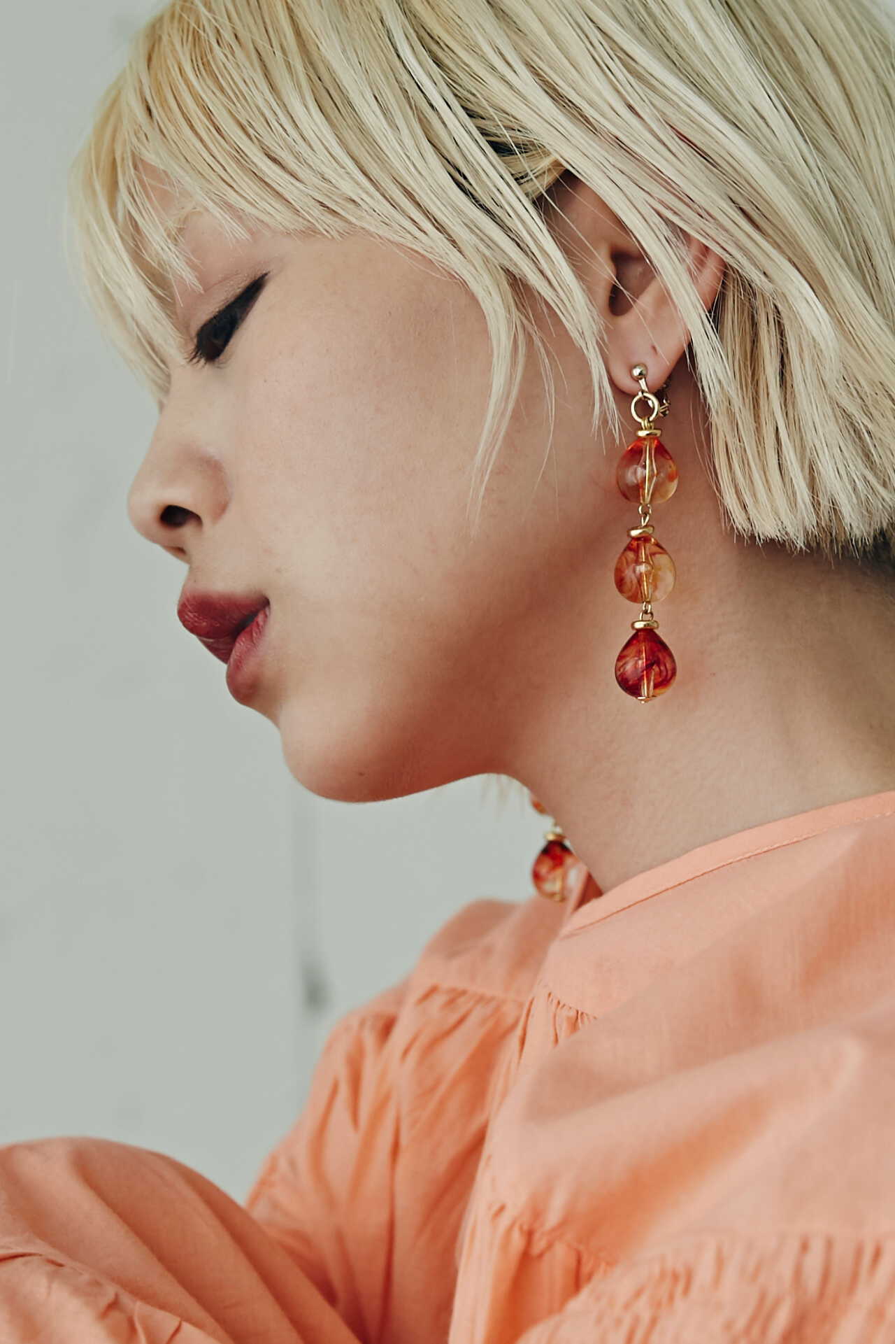 BURBERRY ローズモノグラミング イヤリング ピアス 片耳1つ（夏のご  