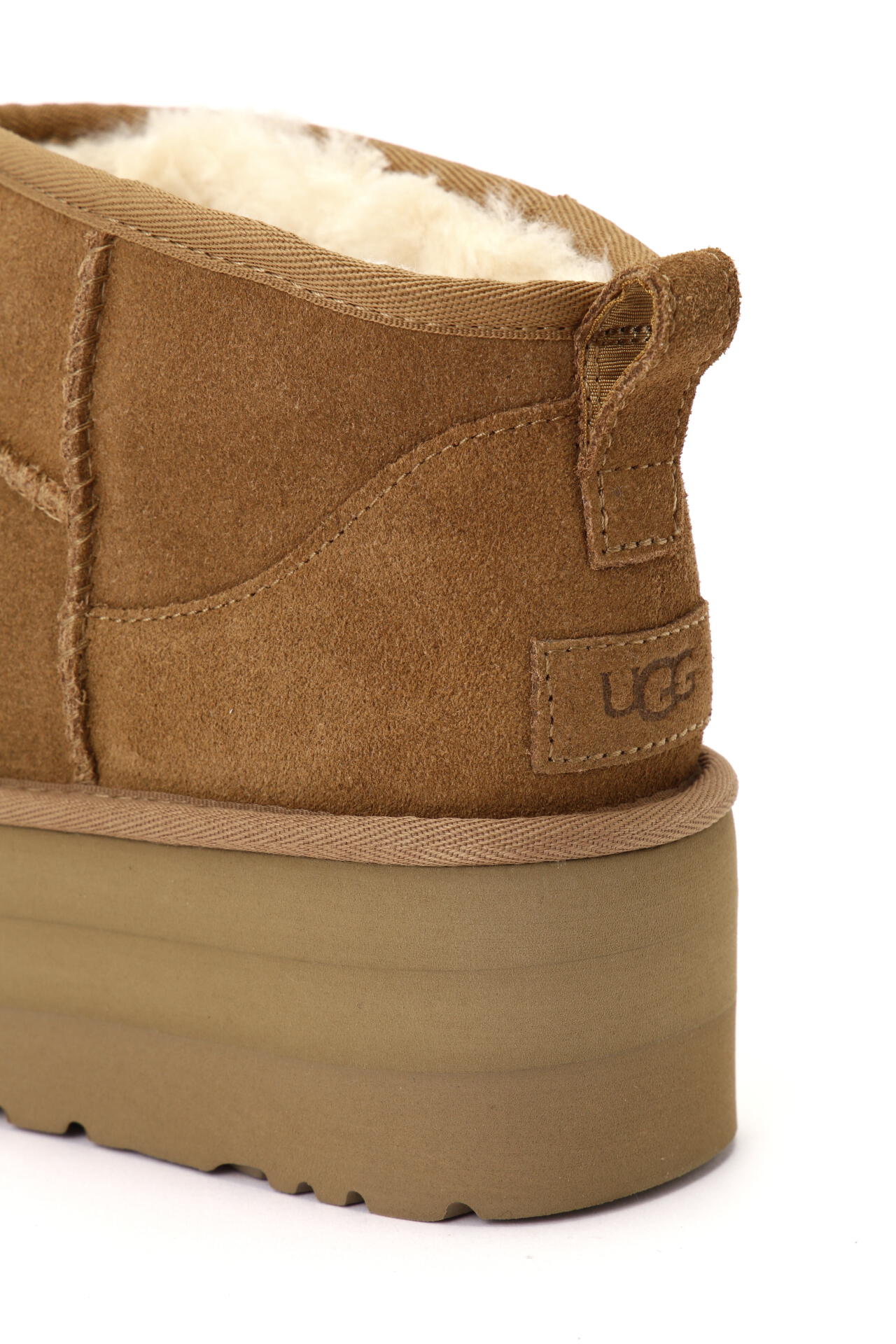 UGG クラッシックウルトラミニプラットフォーム24cmカラーchestnut