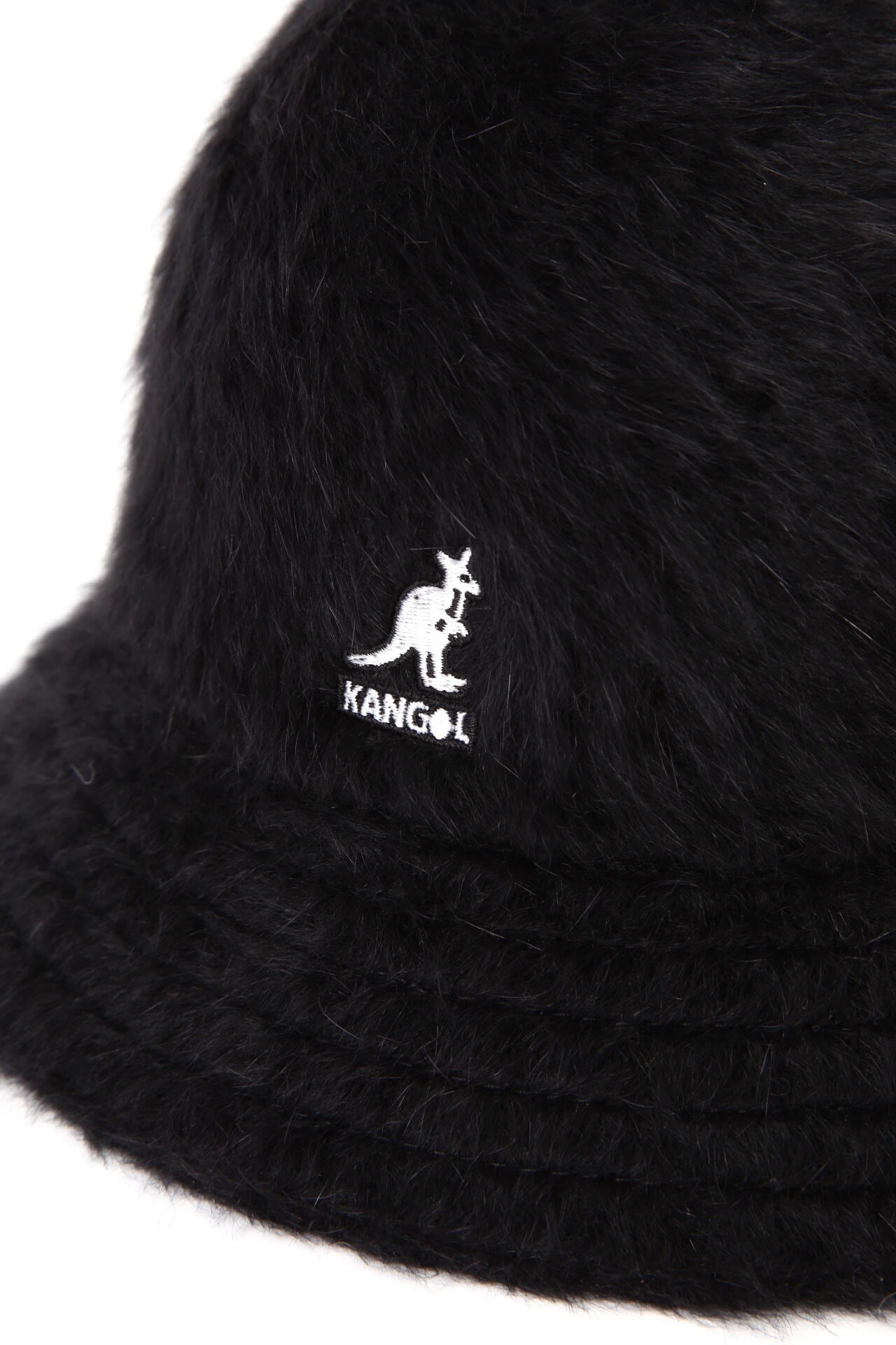 満点の SALE⭐️KANGOL ファーゴラ ベル型バケハ ワイン系 Mサイズ