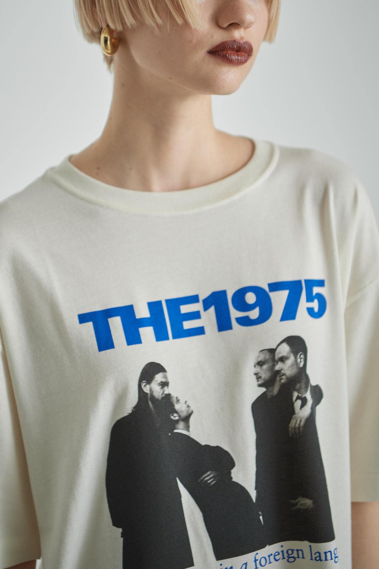 GOOD ROCK SPEED】THE 1975バンドT (ホワイト) | 【公式通販】レディースファッションのROSE BUD ONLINE  STORE