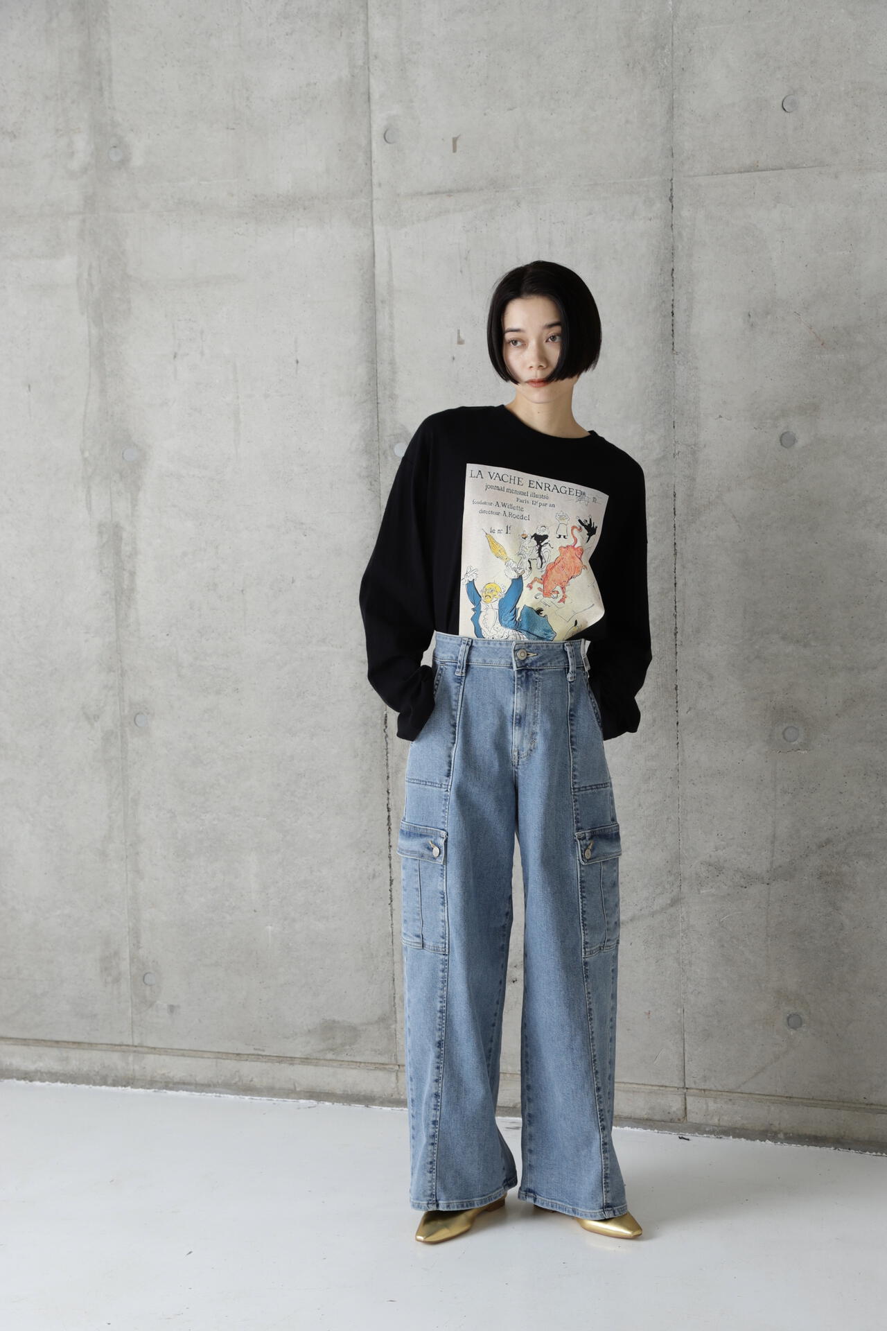 送料無料】 アゴルド レディース デニムパンツ ジーンズ ボトムス Denim pants White